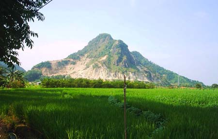 Ilustrasi Pemandangan-Gunung