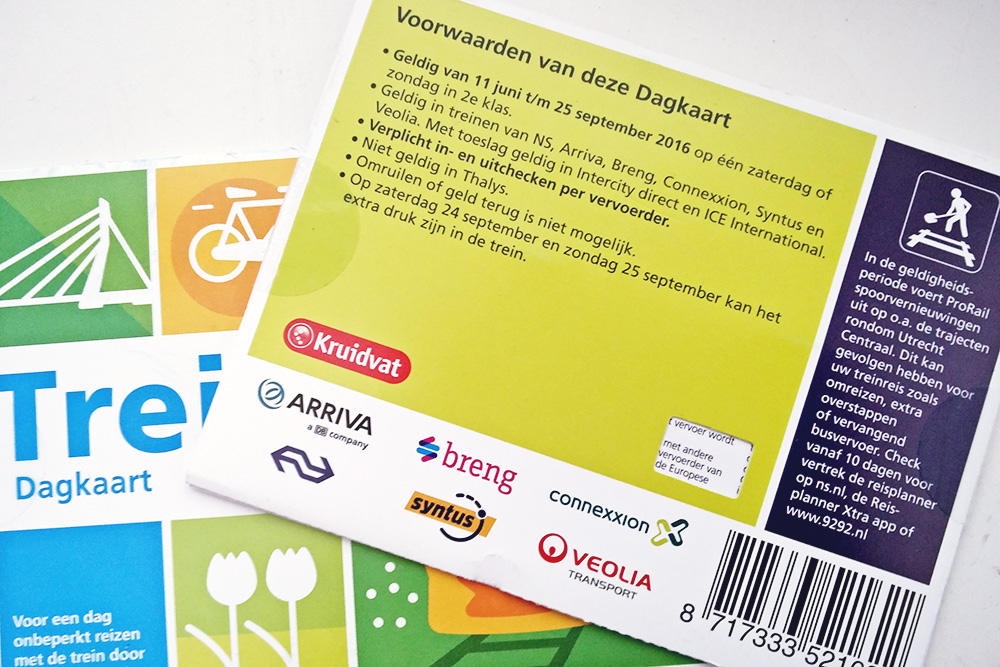 Tiket Daagkart Belanda