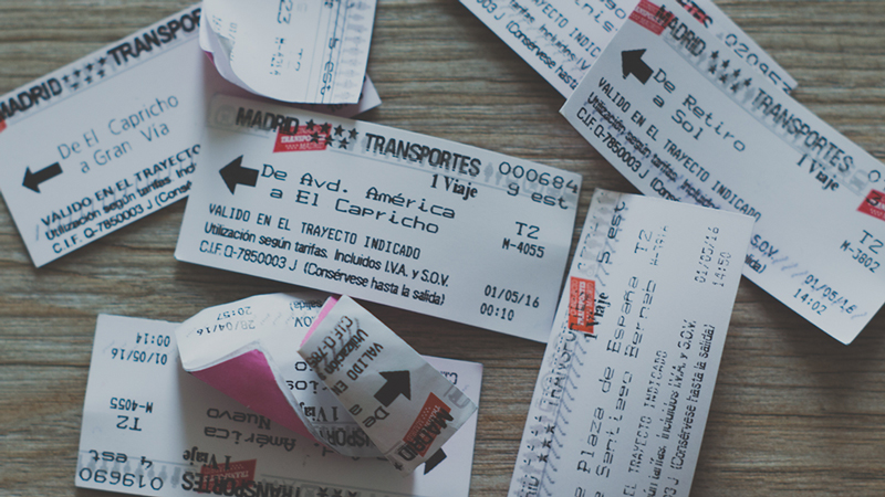 Tiket Metro Madrid
