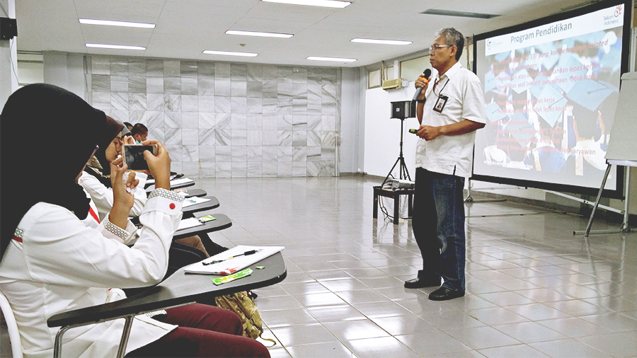 kegiatan di corpu gptp telkom