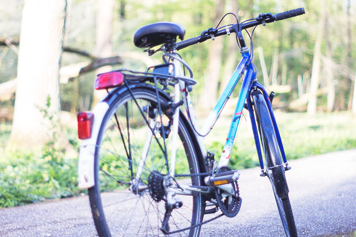 Sepeda Rizqi Fahma waktu Kuliah S2 di Belanda