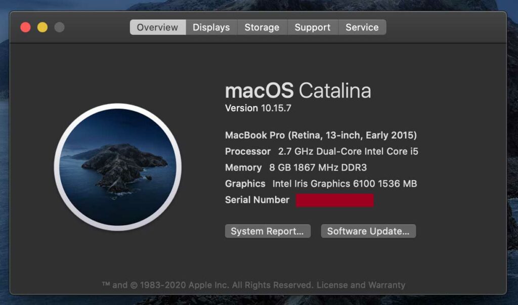 overview macbook pro 2015